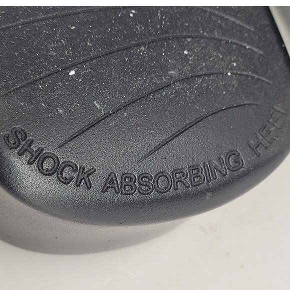 Munro‎ Aruba Black Leather Slide Sandals Comfort Footbed Casual Classic Summer - Picture 10 of 13